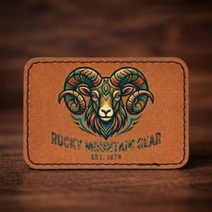 Custom Printed Leather Patches